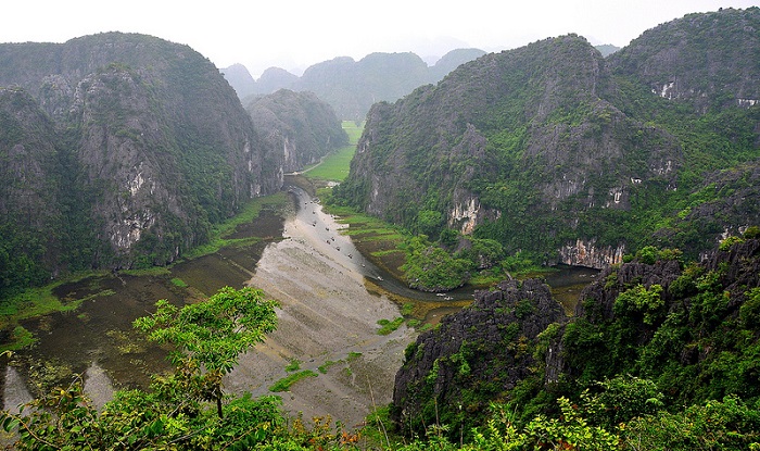 Tam Coc - baie dHalong terrestre