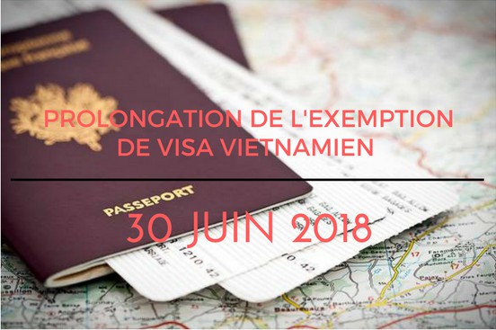 exemption-visa-vietnamien-les-Francais-aout-2018