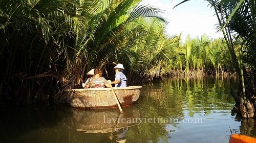pêche-crabe-forêt-cocotiers-BayMau-Hoi-An pêche-crabe-forêt-cocotiers-BayMau-Hoi-An