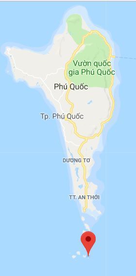 Les îles au Sud de Phu Quoc