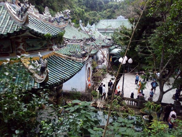Site montagnes de marbre de Da Nang