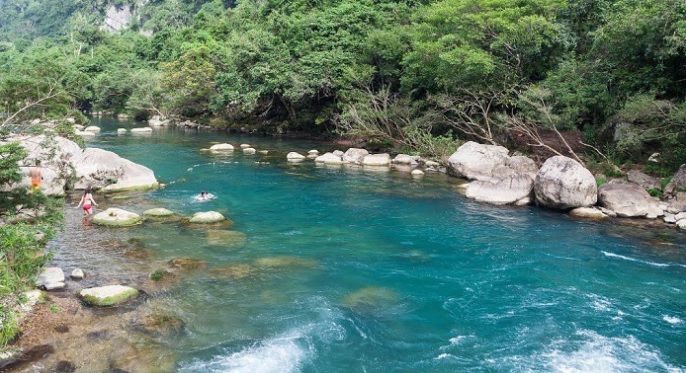 Suối Nước Mọc au parc national de Phong Nha Ke Bang