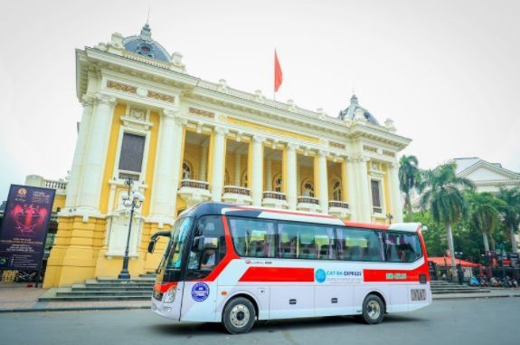 bus Hanoi Cat Ba