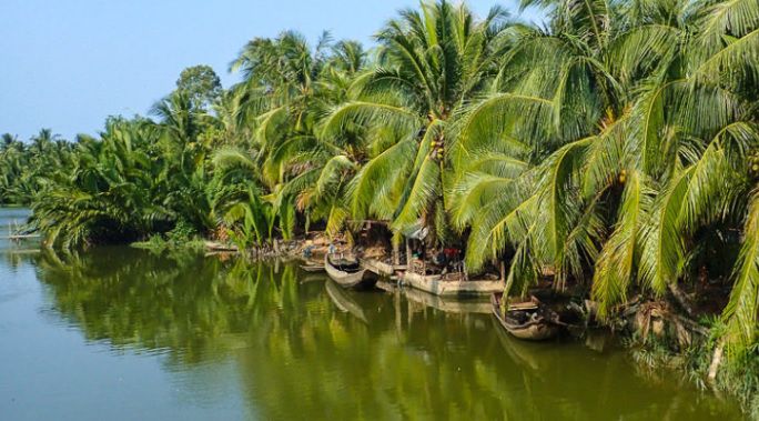 Ben Tre - une province dans le delta du Mekong