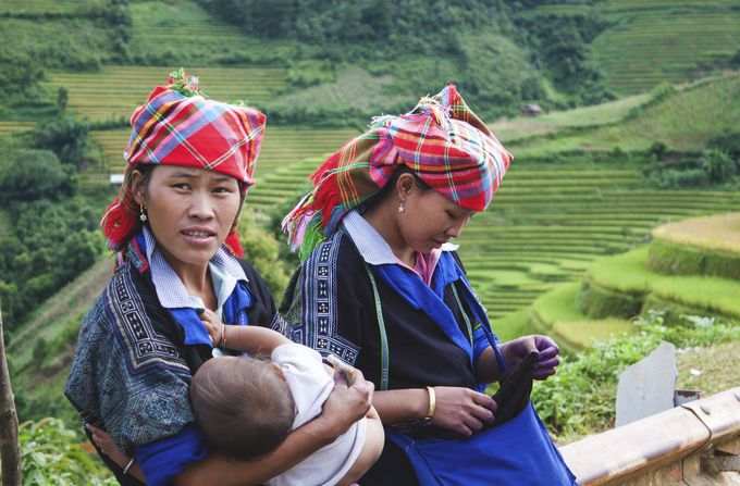 ethnie Hmong à Mu Cang Chai