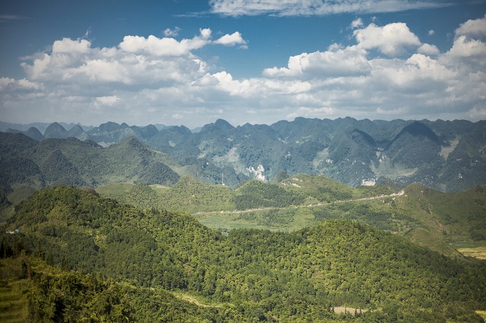 paysages à Quan Ba