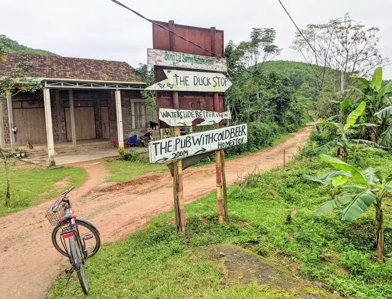 Route pour la vallée de Bong Lai