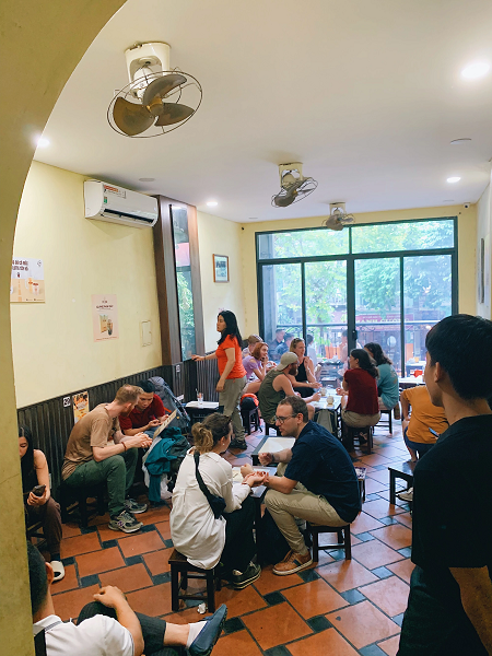 Le café Giang - cafe a l'oeuf Hanoi