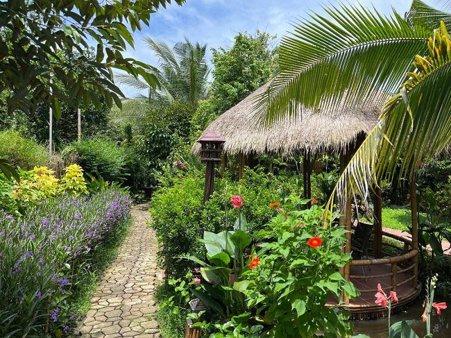 Bamboo Eco village - jardin