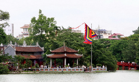 Le temple de Jade (Ngoc Son) - lac Hoan KIem