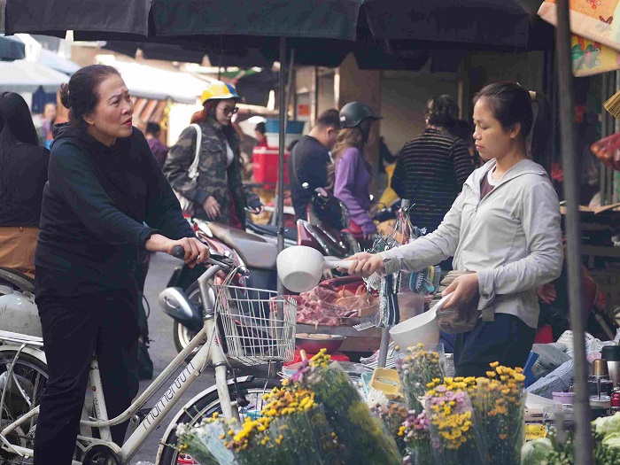 le marché Thanh Hà