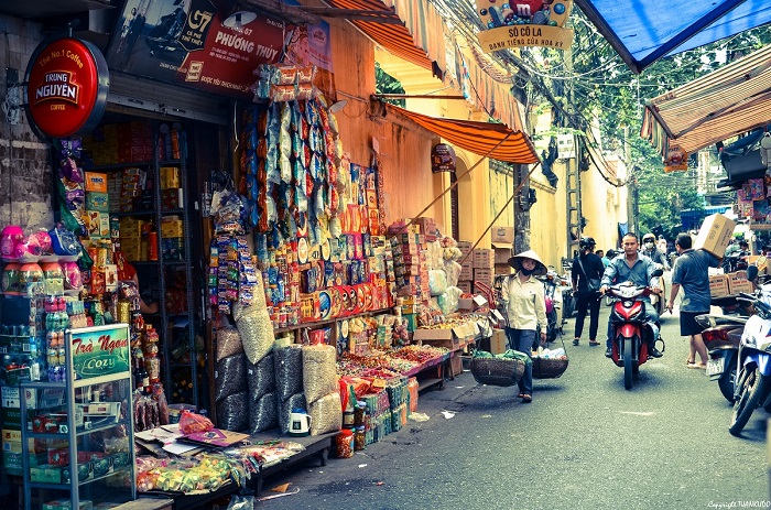 Le Vieux Quartier de Hanoï