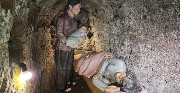 tunnels de Vinh Moc en province de Quang Tri, Vietnam