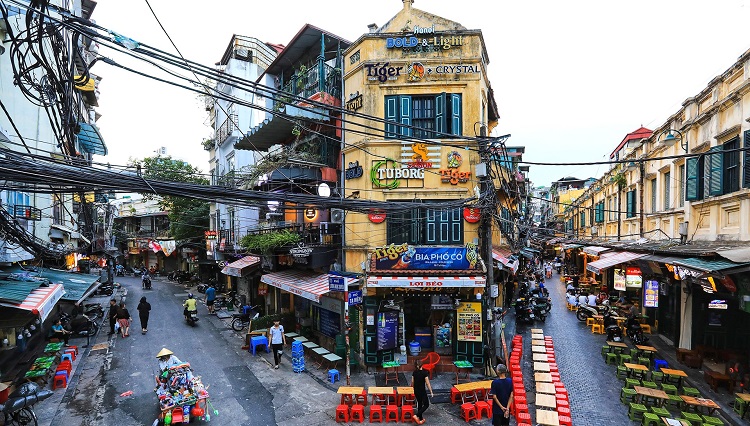 Le Vieux Quartier de Hanoï