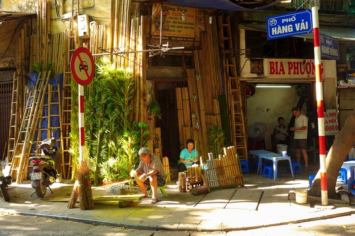 Rue Hàng Vải - Le Vieux Quartier de Hanoï