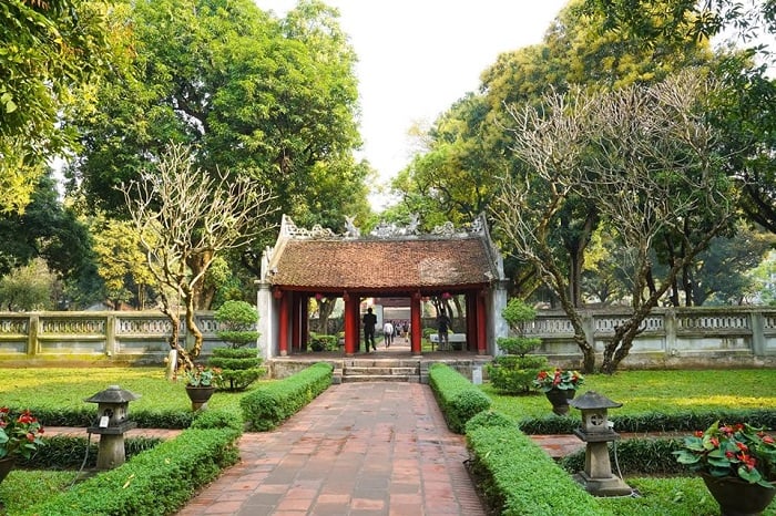 Đại Trung Môn dans le temple de la Littérature