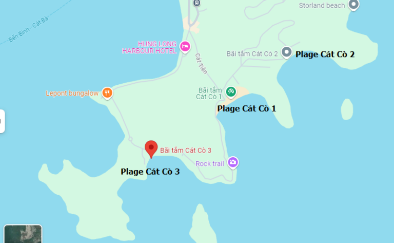 les trois plages Cat Co