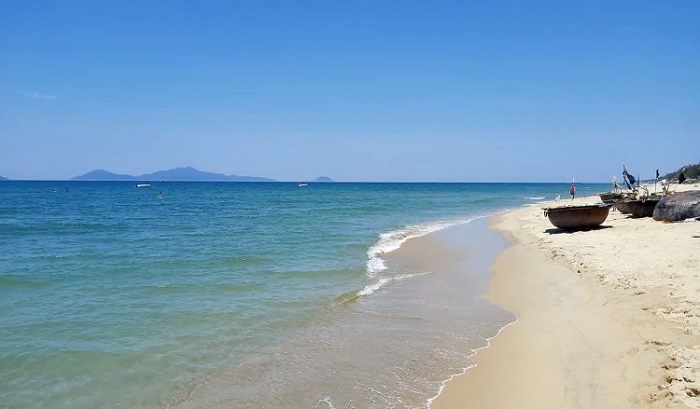 La plage de Ha My, entre Da Nang et Hoi An