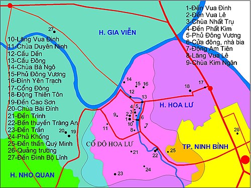 Carte-du-complexe-des-vestiges-de-lancienne-capitale-de-Hoa-Lu