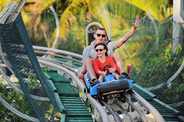 La luge sur rail Ba Na Hills