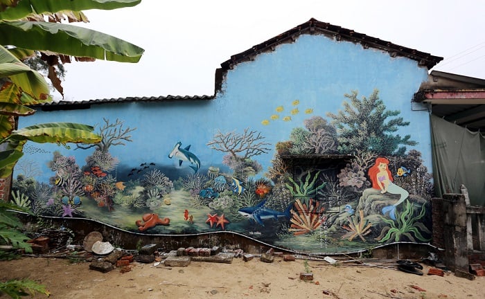 Le village des peintures murales de Tam Thanh