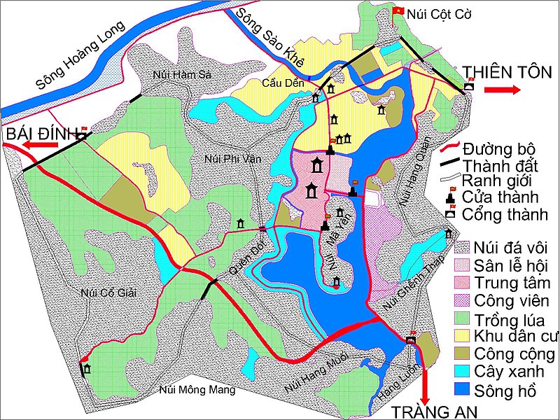 Plan-general-du-centre-de-lancienne-capitale-de-Hoa-Lu