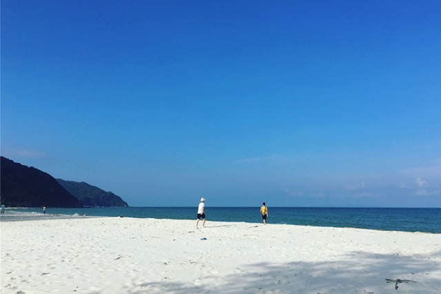 Minh Chau - la plus belle plage de l'île de Quan Lan