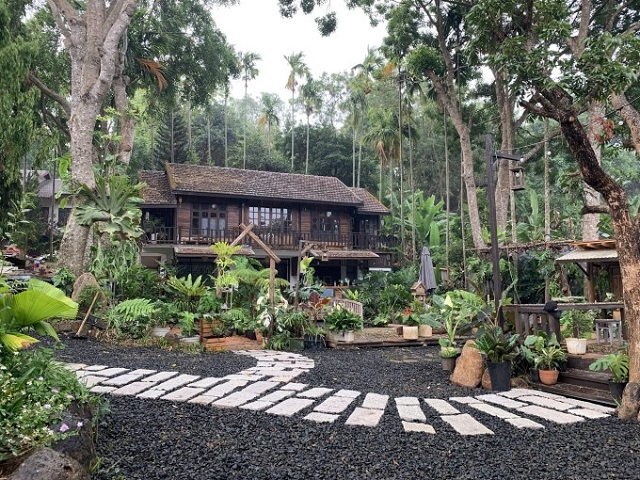 Espace du café Topo Botanic Garden à Buôn Ma Thuột