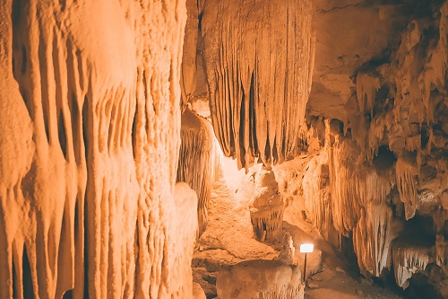 A l'intérieur de la grotte Vai Gioi