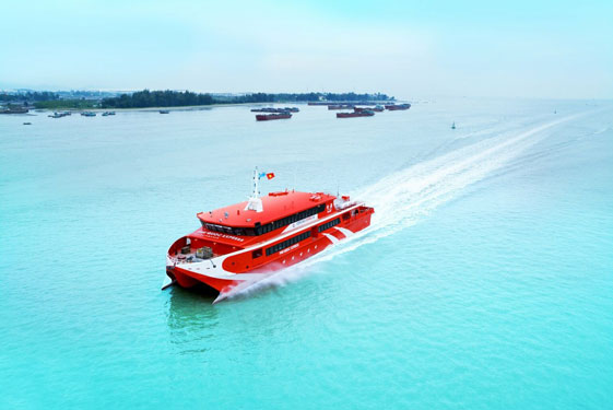 Un hors bord Phu Quoc Express