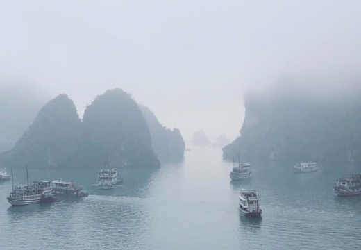 Baie d'Halong en janvier