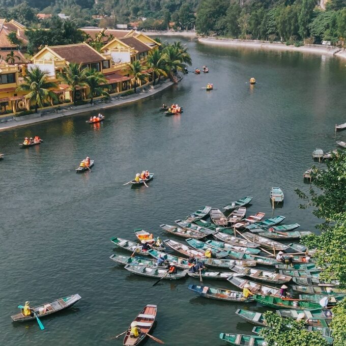 embarcadere de Tam Coc
