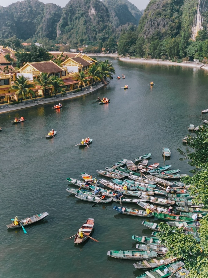 embarcadere de Tam Coc