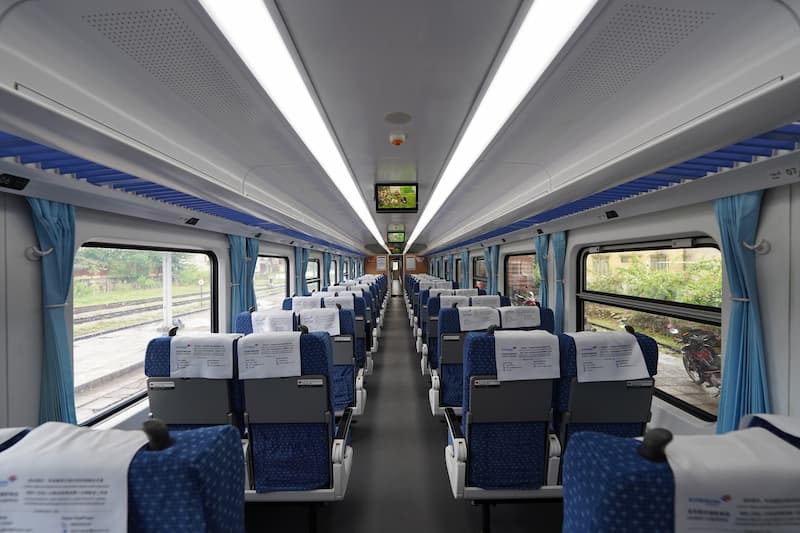 Des sièges confortables pouvant pivoter à 360°.