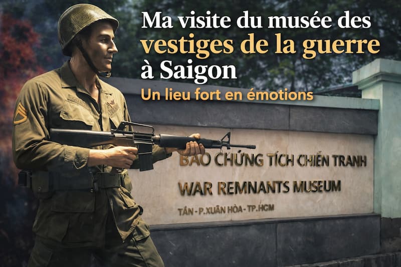Ma visite du Musée des vestiges de la guerre – un incontournable de Saigon
