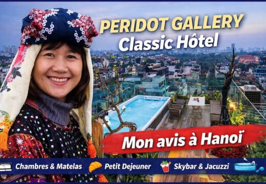 Peridot Gallery Classic Hotel : un très bon hôtel 4 étoiles au cœur du vieux quartier de Hanoï
