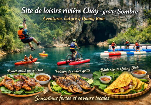 Rivière Chày – grotte Sombre aventures nature et grotte spectaculaire dans le parc de Phong Nha – Kẻ Bàng