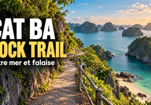 Cat Ba, Vietnam le Rock Trail, une balade qui rappelle les Cinque Terre