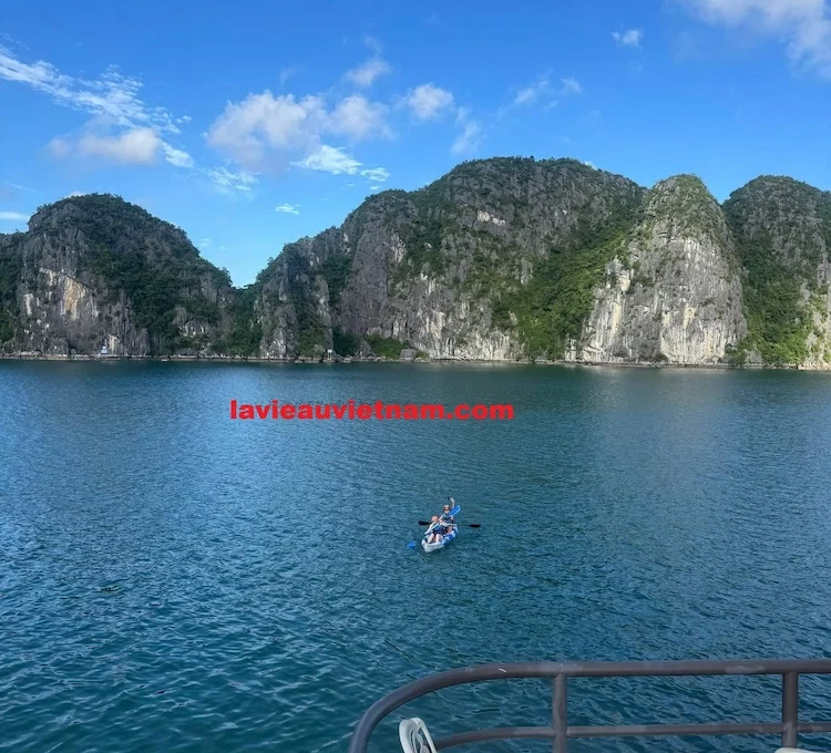 kayak - baie de Lan Ha